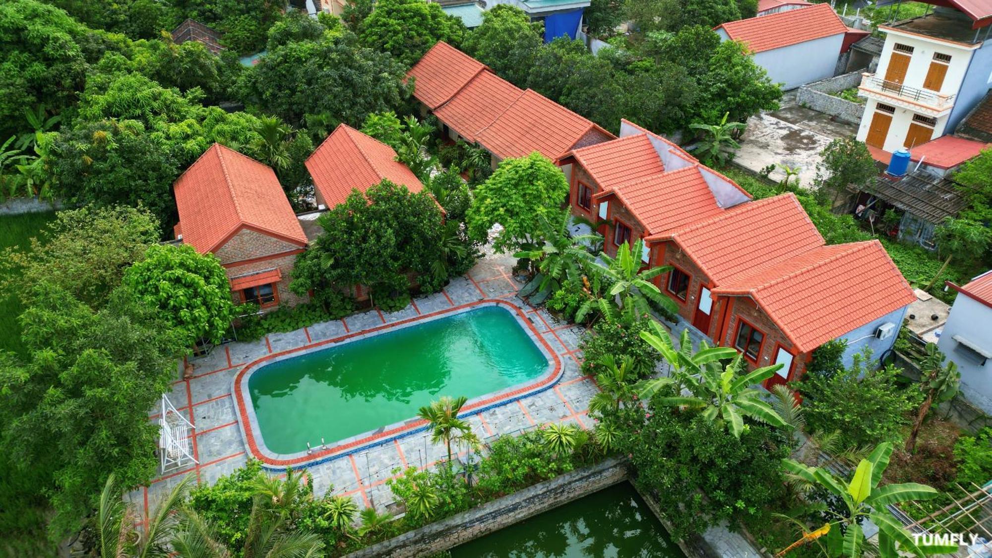 Trang An Garden Bungalow 宁平 外观 照片