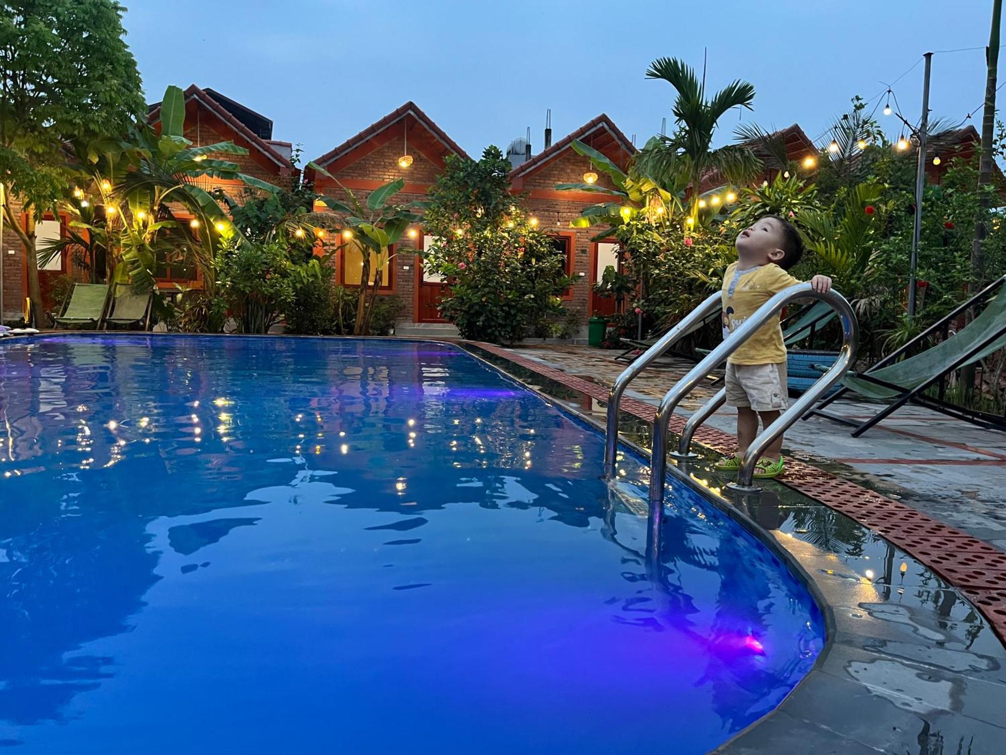 Trang An Garden Bungalow 宁平 外观 照片