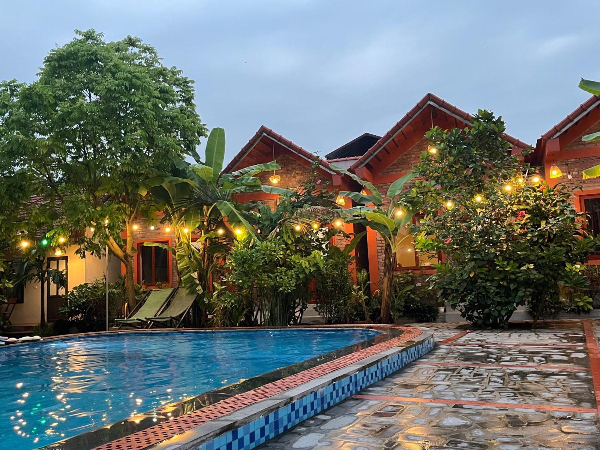 Trang An Garden Bungalow 宁平 外观 照片